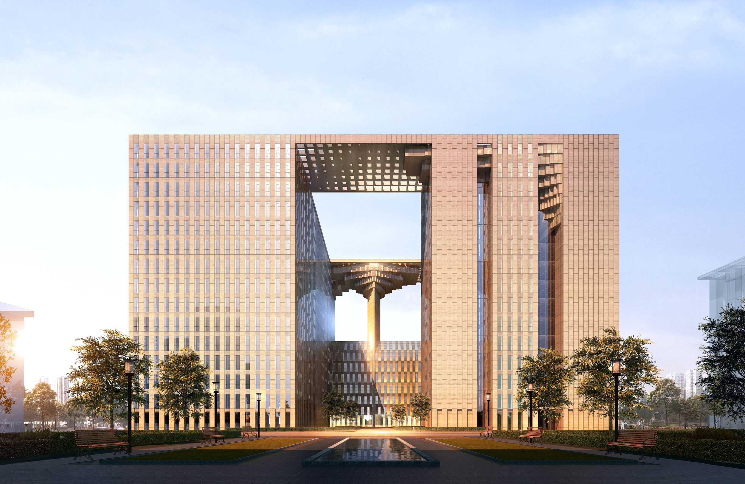 Commercial building project for Skanska in Norway